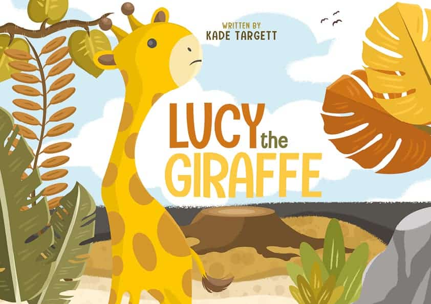 lucy the giraffe, book printing on demand melbourne, self publishing