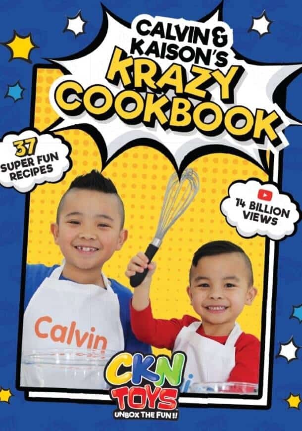 Calvin and Kaison's Krazy Cookbook Cover
