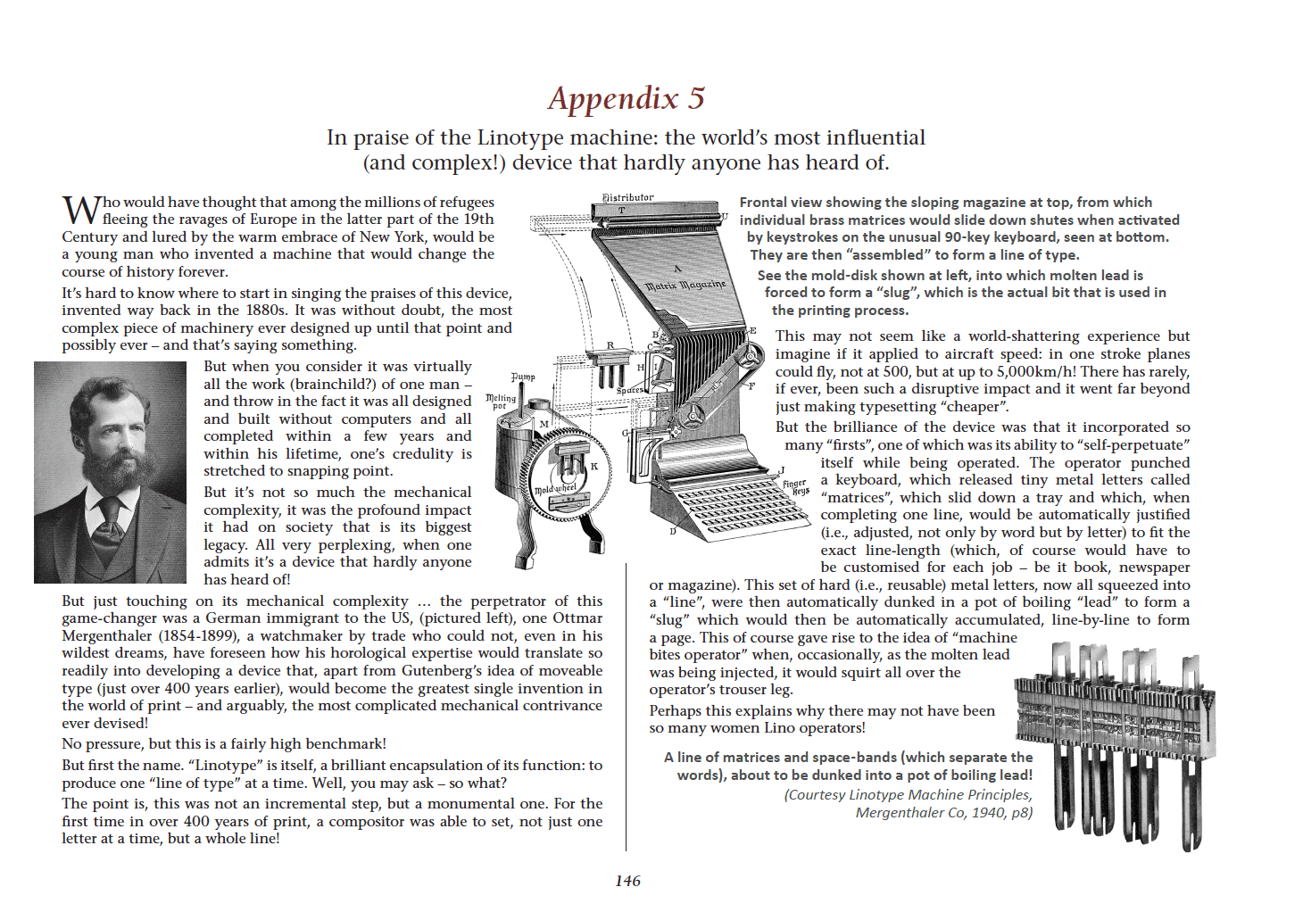Romance of Letterpress Contents