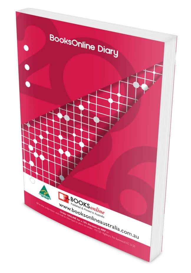 Books Online Diary Refill 2026