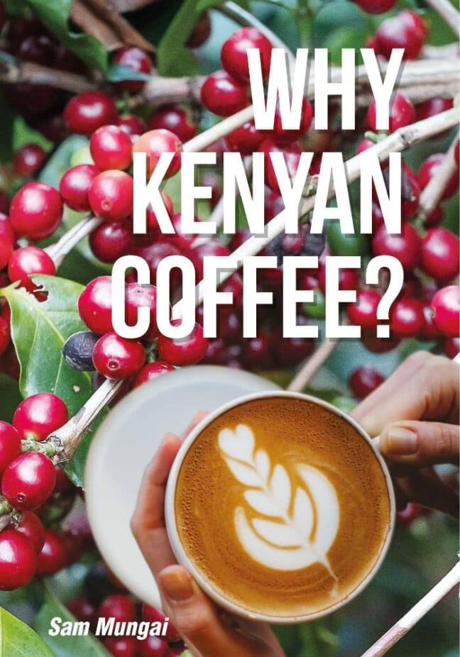 Why Kenyan Coffee book cover by Intertype publish and print