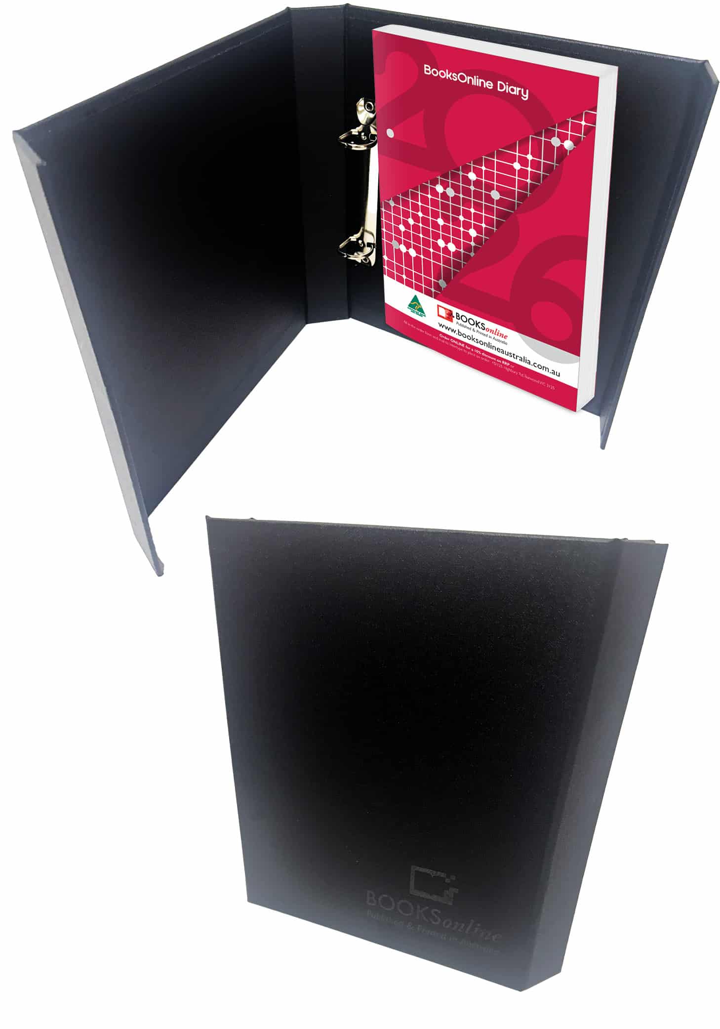 Books Online Diary Cover and Insert Package